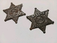 Vintage Tin Badge Lot
