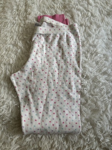 Cherokee Girls Sz. 14/16 Waffle Knit Polka Dot Pj Bottoms. Cute, Soft - Picture 9 of 9