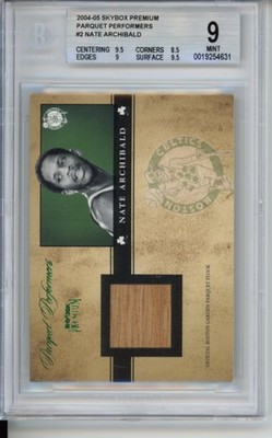 2004 Skybox Premium, Parquet Performers, Actual Played on Piece of The Boston Ga