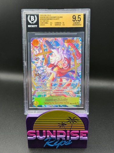 Monkey.D.Luffy (Alternate Art) graded BGS 9.5 for sale on eBay
