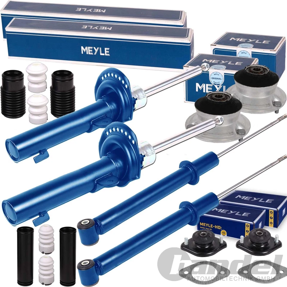 4x MEYLE Amortisseurs à Gaz HD-Domlager PRO KIT VA+HA Pour BMW Série 3 E46 M - Photo 1/1