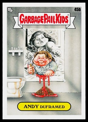 Andy Duframed, 2022 Topps Garbage Pail Kids: Book Worms, #45b, ,