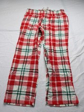 Old Navy Women's Mid-Rise Loose Fit Flannel Pajama Pants EH6 Red Plaid Large NWT