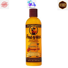 Howard Feed-N-Wax Wood Polish and Conditioner, 16-Ounce