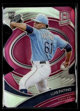 2021 SPECTRA PINK DIE CUT ROOKIE /35 LUIS PATINO RAYS