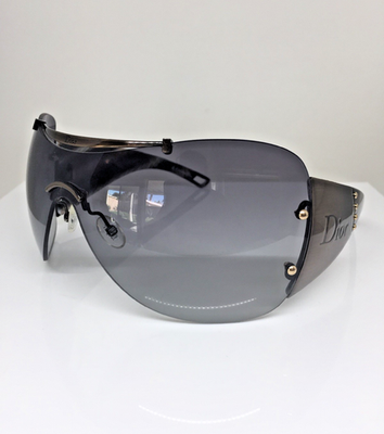 New Dior Diorito 1 Aviator Sunglasses Shield C. Antique Bronze