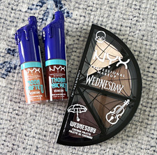 NYX Wednesday Contour Palette 2 Lip Oils 3-Pc Set Multicolor