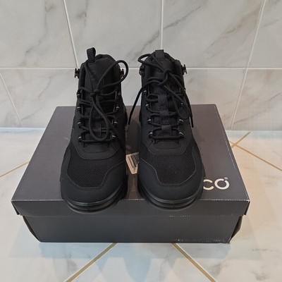 Ecco Mx Mid Gtx 82022451052 Black Boot US Size 8-8.5 EU 42