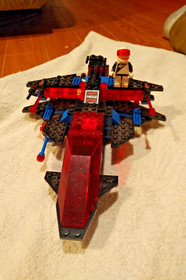 Lego Space Police 6781 : Sp-Striker 98% COMPLETE  (lights up! works!)