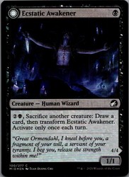 Ecstatic Awakener // Awoken Demon - Foil - Innistrad: Midnight Hunt #100