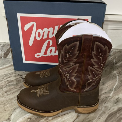 #ad #ad Tony Lama Mankato 11quot; WATERPROOF EH OSR Espresso RR3362 Sz 12 D Round Toe $139.50
