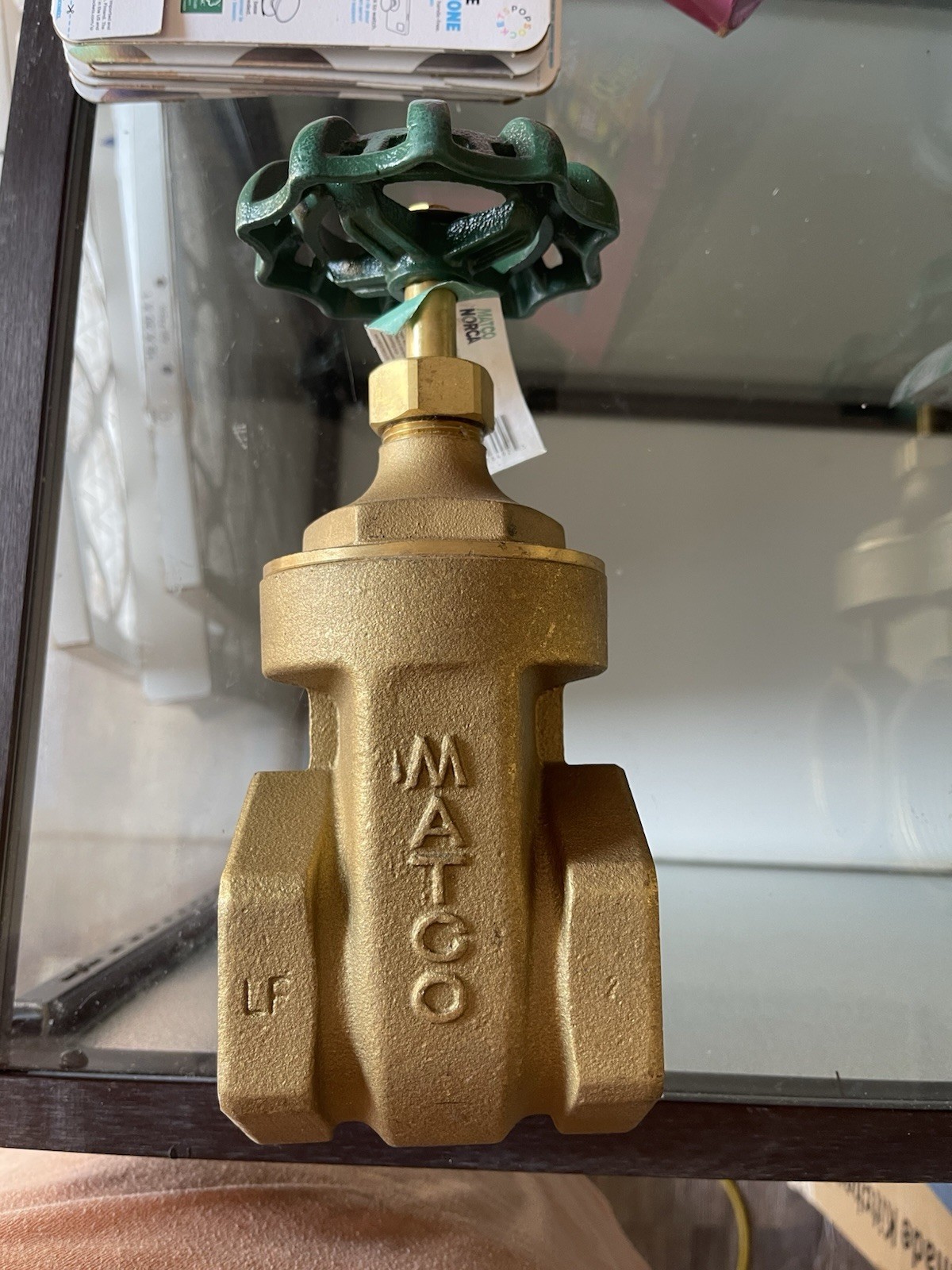 Matco Norca 2 1/2 Brass 514 Series Gate Valve