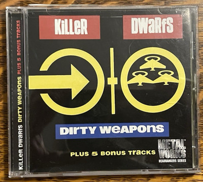 CD~ KILLER DWARFS~ 2000~ DIRTY WEAPONS PLUS 5 BONUS TRACKS