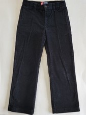 Chaps Corduroy Black Pants Boy Size 5 Children Kids Cotton Preppy School Church