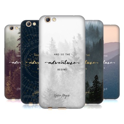 OFFICIAL NATURE MAGICK SO THE ADVENTURE BEGINS QUOTE GEL CASE FOR OPPO PHONES