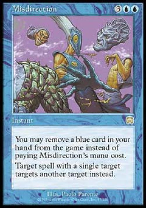 Misdirection - Medium Play MTG Mercadian Masques