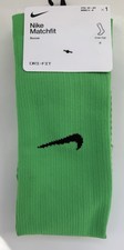 NIKE Youth Matchfit Over The Calf Soccer Socks Youth Small 3Y-5Y Lime Green