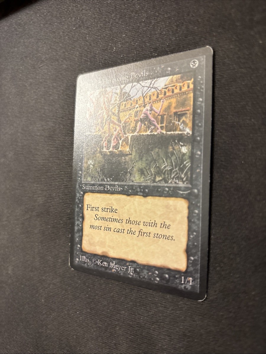 MTG stone-throwing devils 英語1 美品　値下げ MTG stone-throwing devils 英語1 美品 値下げ Amazon.co.jp: Magic