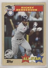 2017 Topps New Era 1987 30th Anniversary Rickey Henderson #87T-14 HOF 2f4