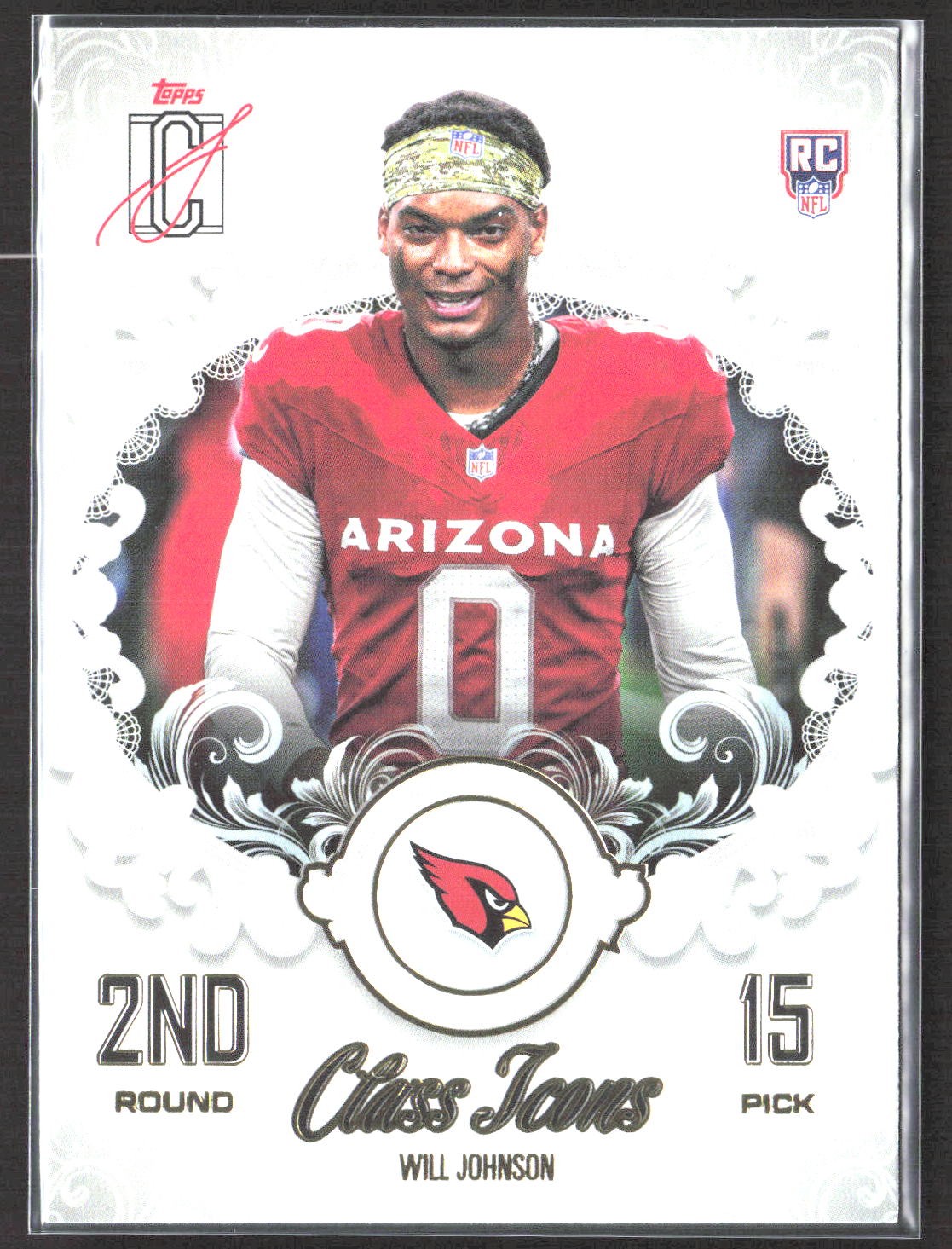 2025 Topps Signature Class #CI-21 Will Johnson Class Icons