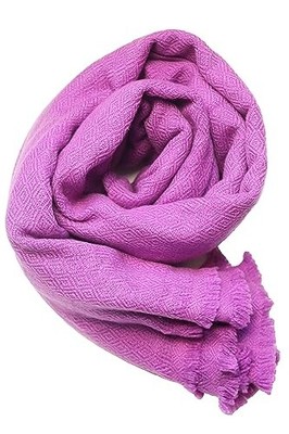Handwoven Wrap Shawl 8 ply Exclusive Premium Quality Large Stole Wool Purple