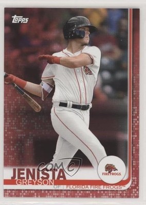 2019 Topps Pro Debut Red 5/10 Greyson Jenista #115 1ar2