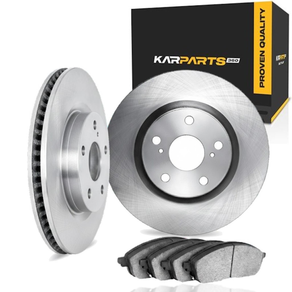 For Hyundai Tucson 2010-2015 Brake Rotor Set Front | Cast Iron | Vented | 5 Lug