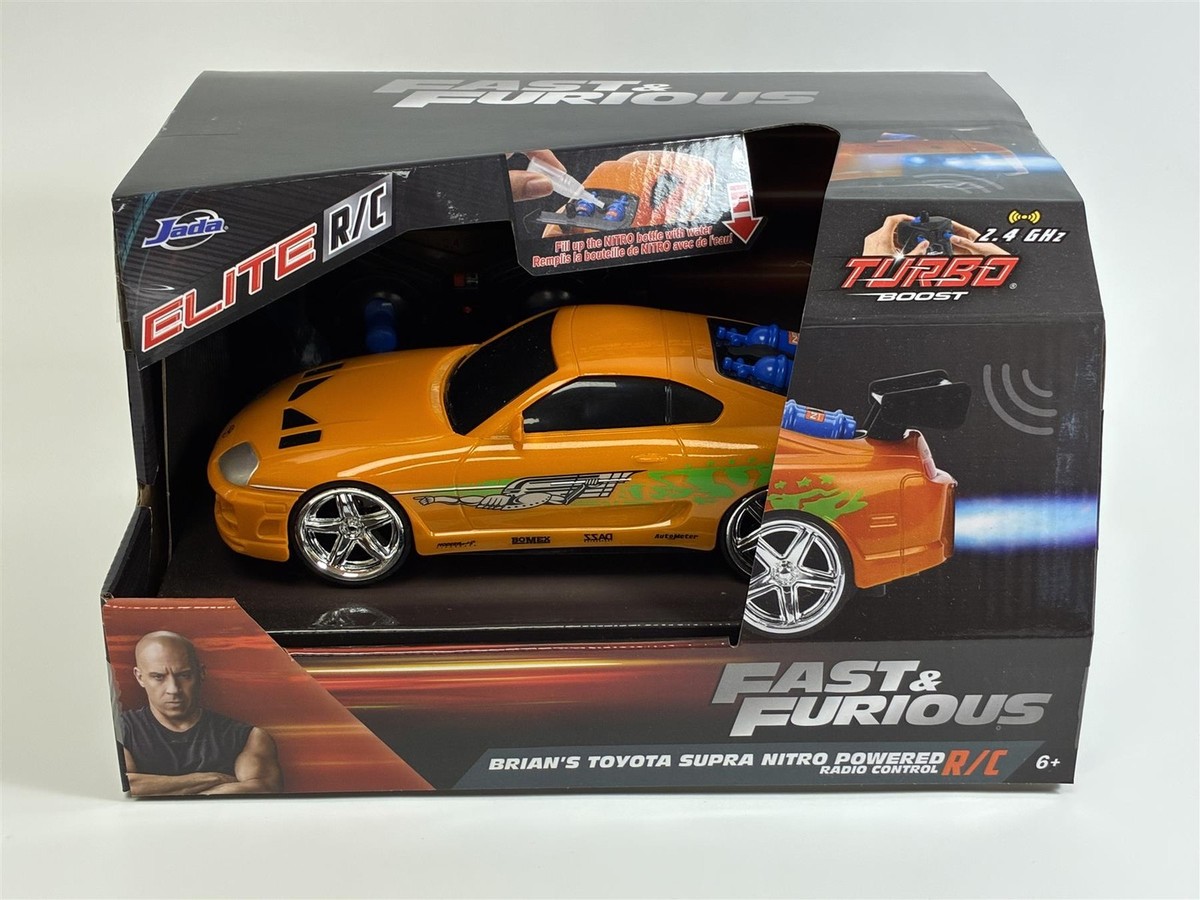 ウルトラサターン & ウルトラエース noria GReN スーフェス94 Fast and Furious Brians Toyota Supra Nitro Powered R/C 1:24 Scale