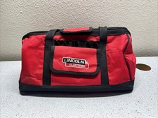 Lincoln Electric Red Tool Equipment Welding Tote Bag