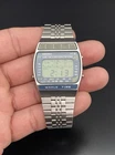 Seiko A239-502A World Time Quartz Stainless Steel Japan VTG Men's Watch - WORKS