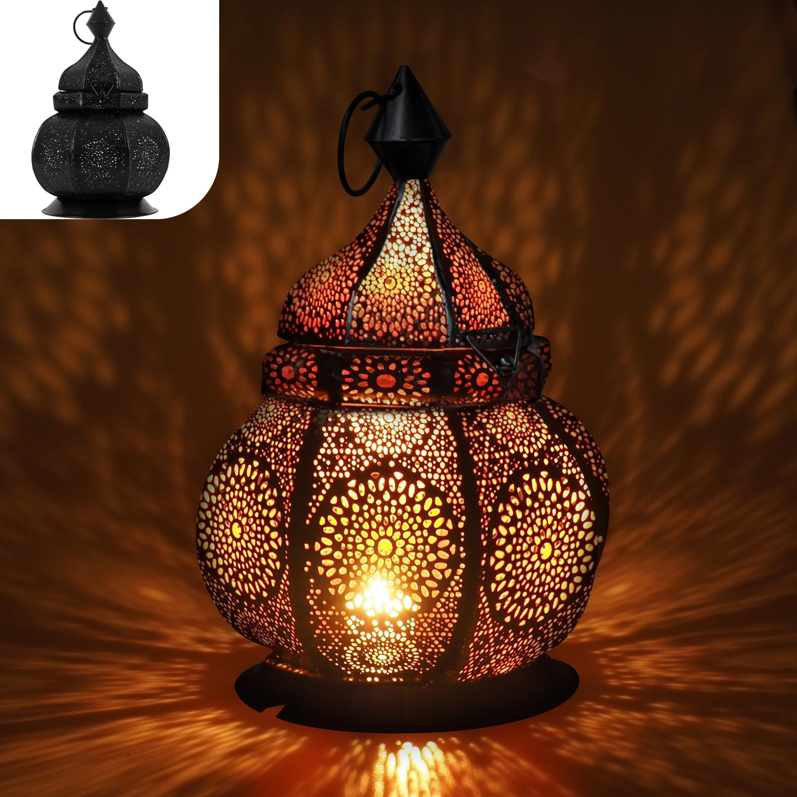 Lanterna Marocchina Gadgy Metallo - Illuminazione Decorativa Interni