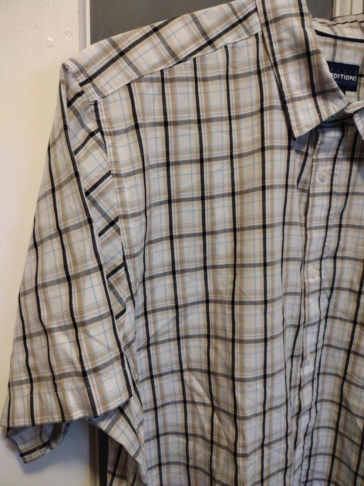 Basic Editions Sears Button Up Down Shirt Men's S… - image 3