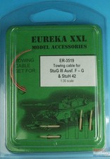 EURER3519 1:35 Eureka XXL Tow Cable - STuG III Ausf F/G  STuH 42