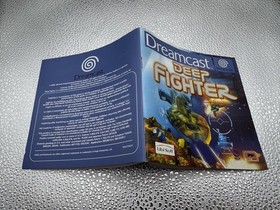 Deep Fighter Sega Dreamcast mit Handbuch Retro PAL 2000 #0022