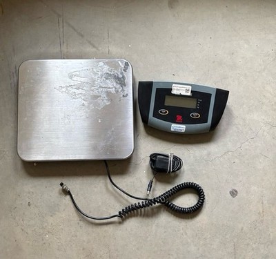 Ohaus ES50R Scale Stainless Steel (Stained But Works With Power Adapter