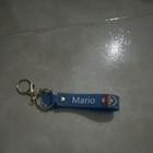 Spider-Man & Super Mario Lot 2 Plastic Keychains Detachable Keyring Red/Blue — photo 2