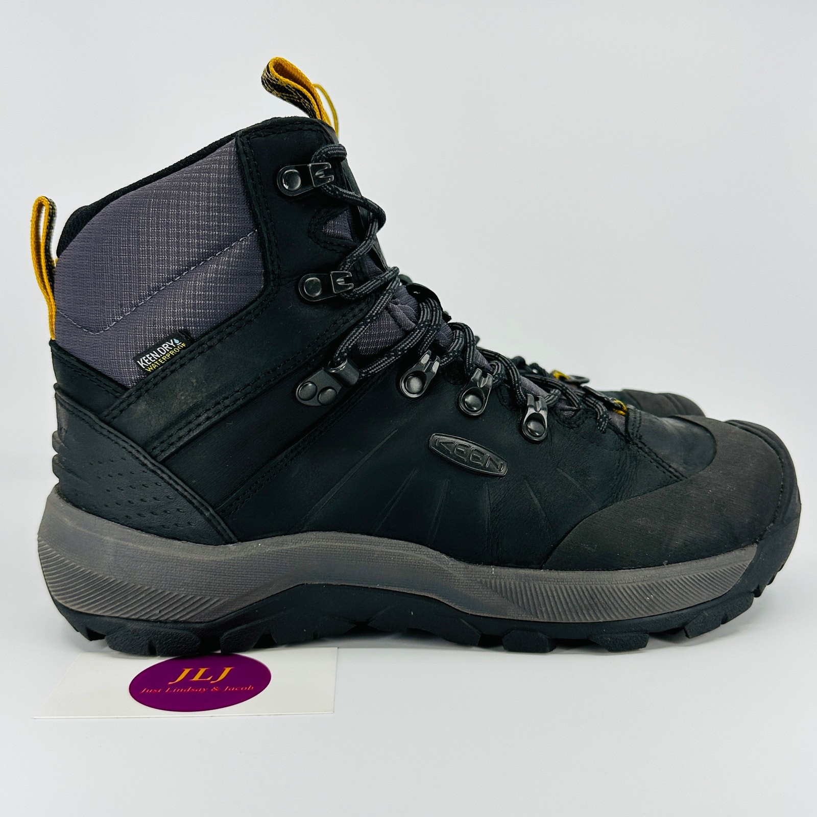 Stivali KEEN uomo Revel IV Mid Polar impermeabili isolati neri 1023618 taglia 8 5