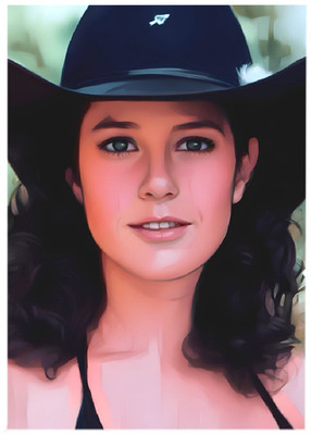 URBAN COWBOY - Sissy * Fun Novelty * MOVIE * Art Card * ATC ACEO