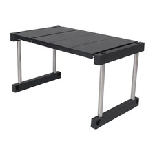 KüChen Schrank Theke Regal Organizer Erweiterbar Stapelbar Spice Rack für D5123