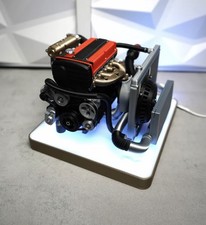 Mitsubishi 4g63 Turbo Engine 15 Scale Replica Model Custom 3d Printed Base