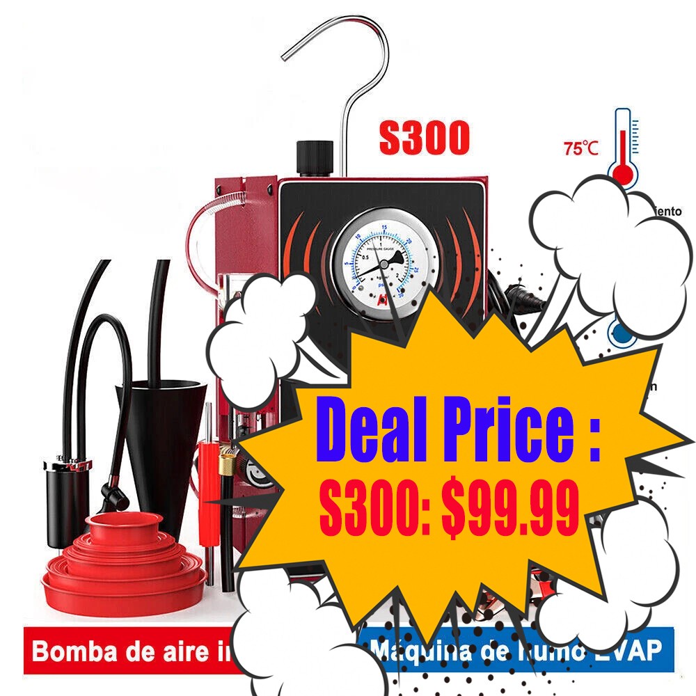 ANCEL S300 Automotive EVAP Smoke Machine Diagnostic Vacuum Leak Detector Tester