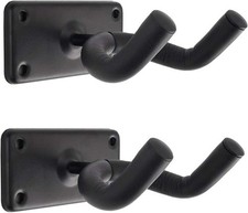 2 St&uuml;ck Metall Universal Gitarren Halter Gitarrenst&auml;nder Wand Halterung f&uuml;r Ak