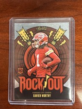 2024 Panini Absolute - Rock Out Xavier Worthy #RO-XWY (RC)