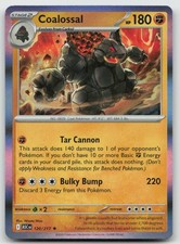 Coalossal 120/217 Rare Ascended Heroes Pokemon Holo Near Mint