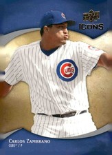 2009 Upper Deck Icons #17 Carlos Zambrano