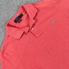 Polo Ralph Lauren Men Classic Fit Short Sleeve Polo Shirt light Pink Large