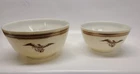 Set Of 2 Pyrex Federal Eagle Mixing Bowls