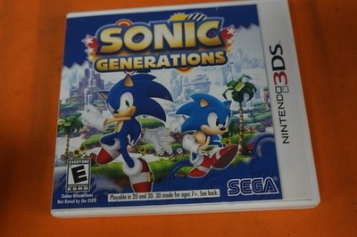 Sonic Generations (Nintendo 3DS, 2011)!