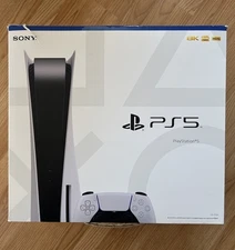 EMPTY BOX + Pkging ONLY* PS5 Sony PlayStation 5 Console Disc Edition Inserts Box