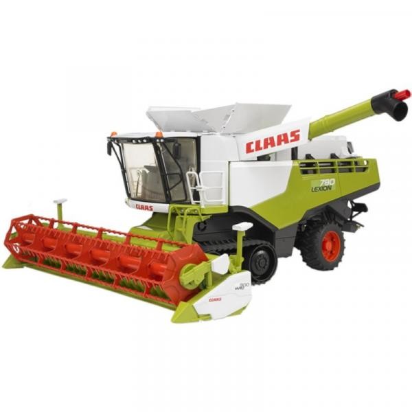 Bruder Verde/Arancione/Bianco Veicolo Giocattolo 02119 Camion Da Cantiere 1:16 - Immagine 5